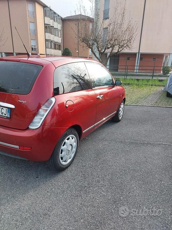 Usata Lancia Ypsilon 2007 Rosso Utilitaria