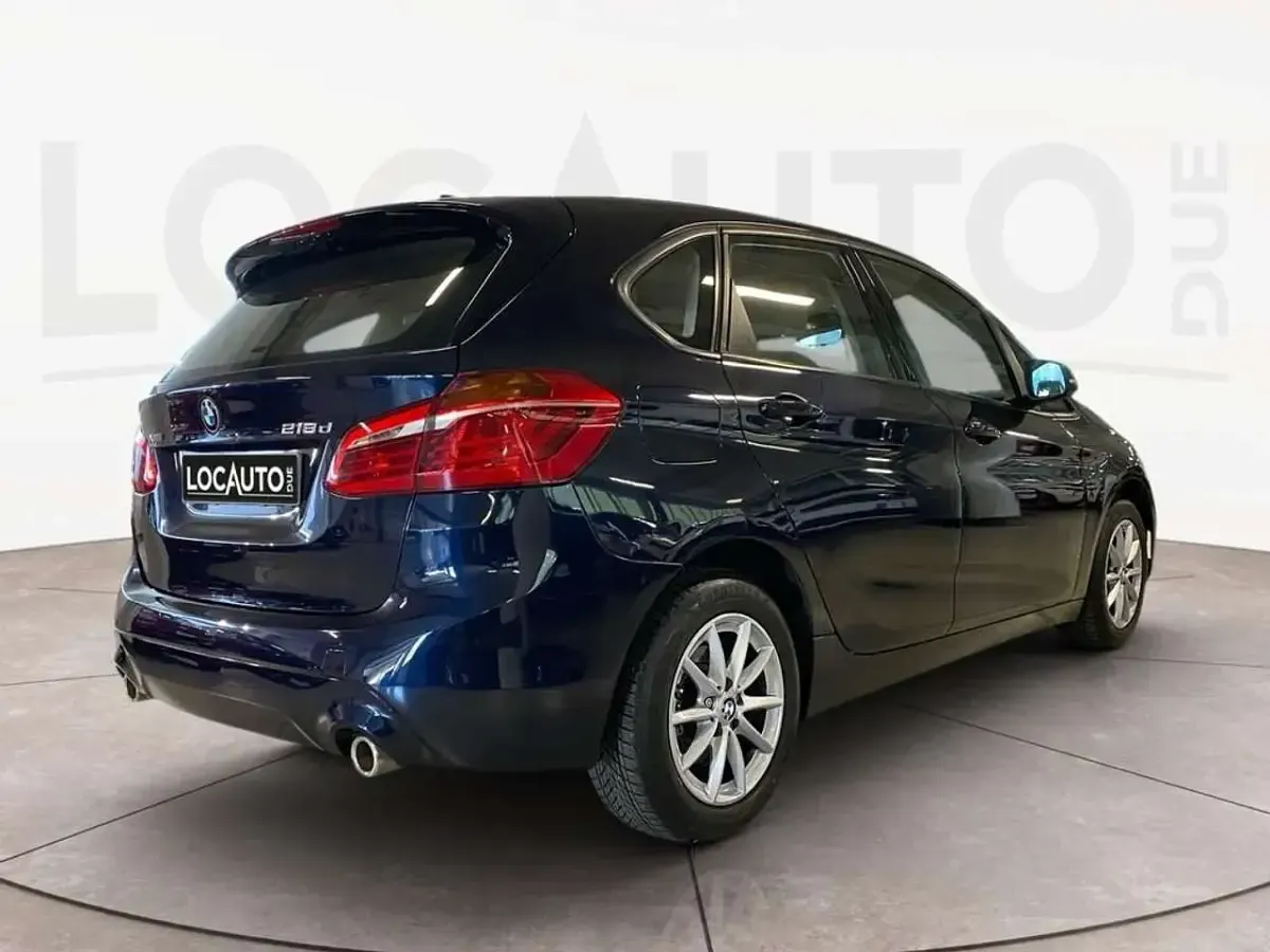 Usata BMW 218 Active Tourer 150 CV (110 kW) 2019 Blu Monovolume
