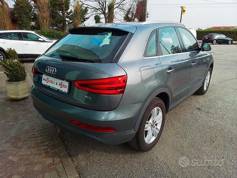 Usata Audi Q3 Advanced 140 CV (102 kW) 2012 Grigio SUV