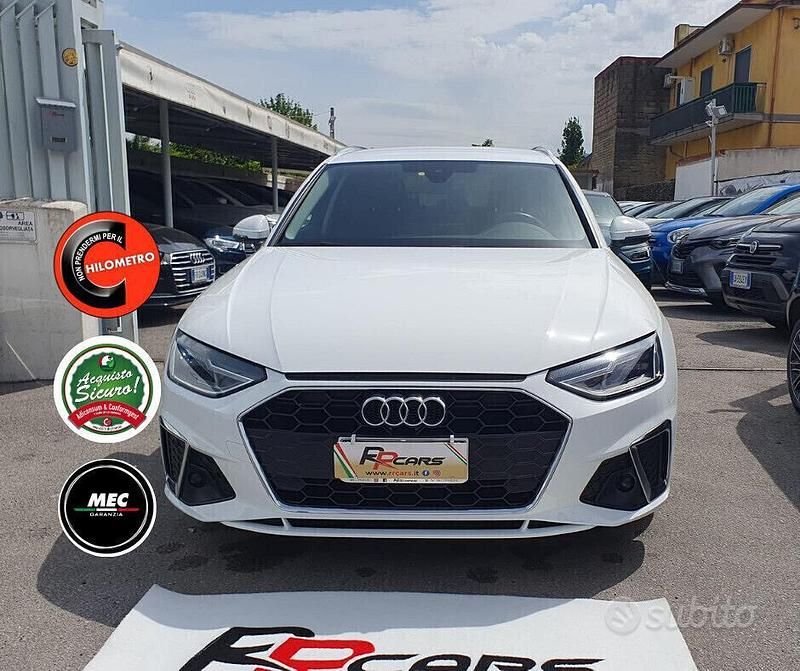 Usata Audi A4 S-Line 136 CV (100 kW) 2021 Bianco Station wagon