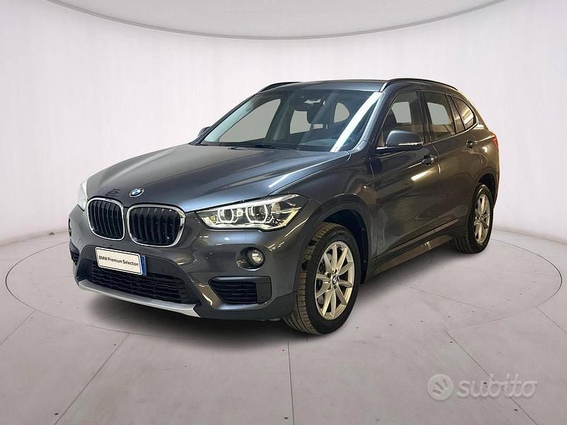 Usata BMW X1 Advantage 150 CV (110 kW) 2019 Grigio SUV
