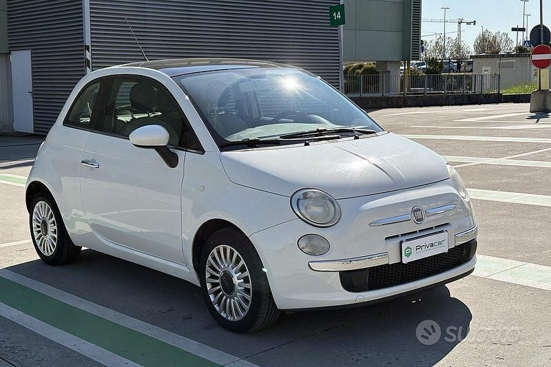 Usata Fiat 500 Pop 69 CV (50 kW) 2011 Bianco Utilitaria