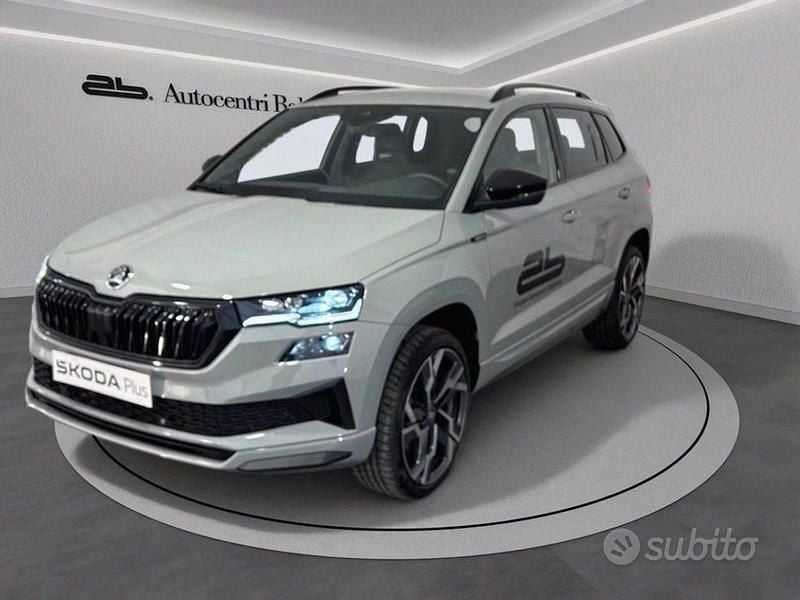 Nuova Skoda Karoq SportLine 150 CV (110 kW) 2025 Grigio SUV