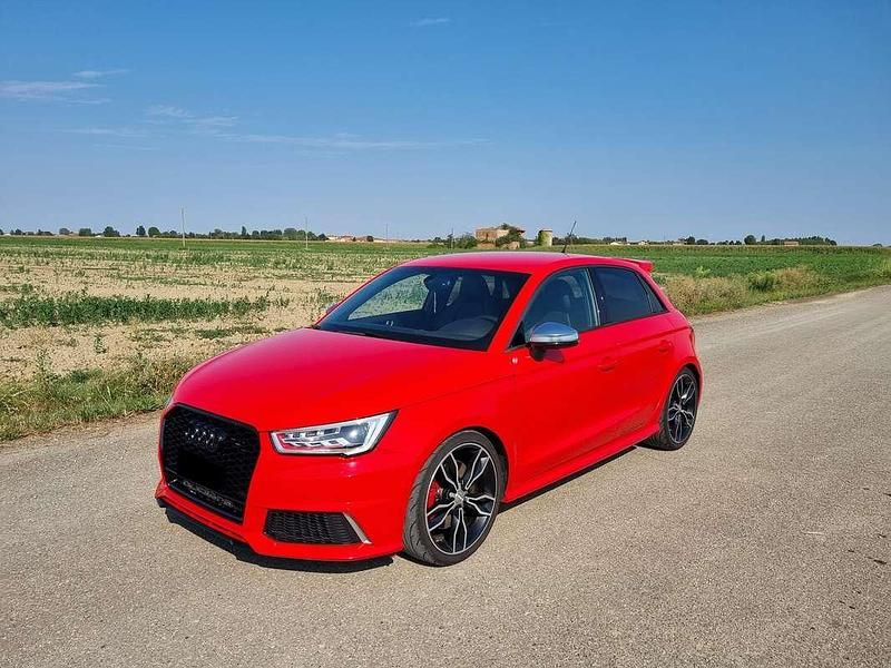 Usata Audi S1 Sportback Ambiente 231 CV (169 kW) 2017 Rosso Utilitaria
