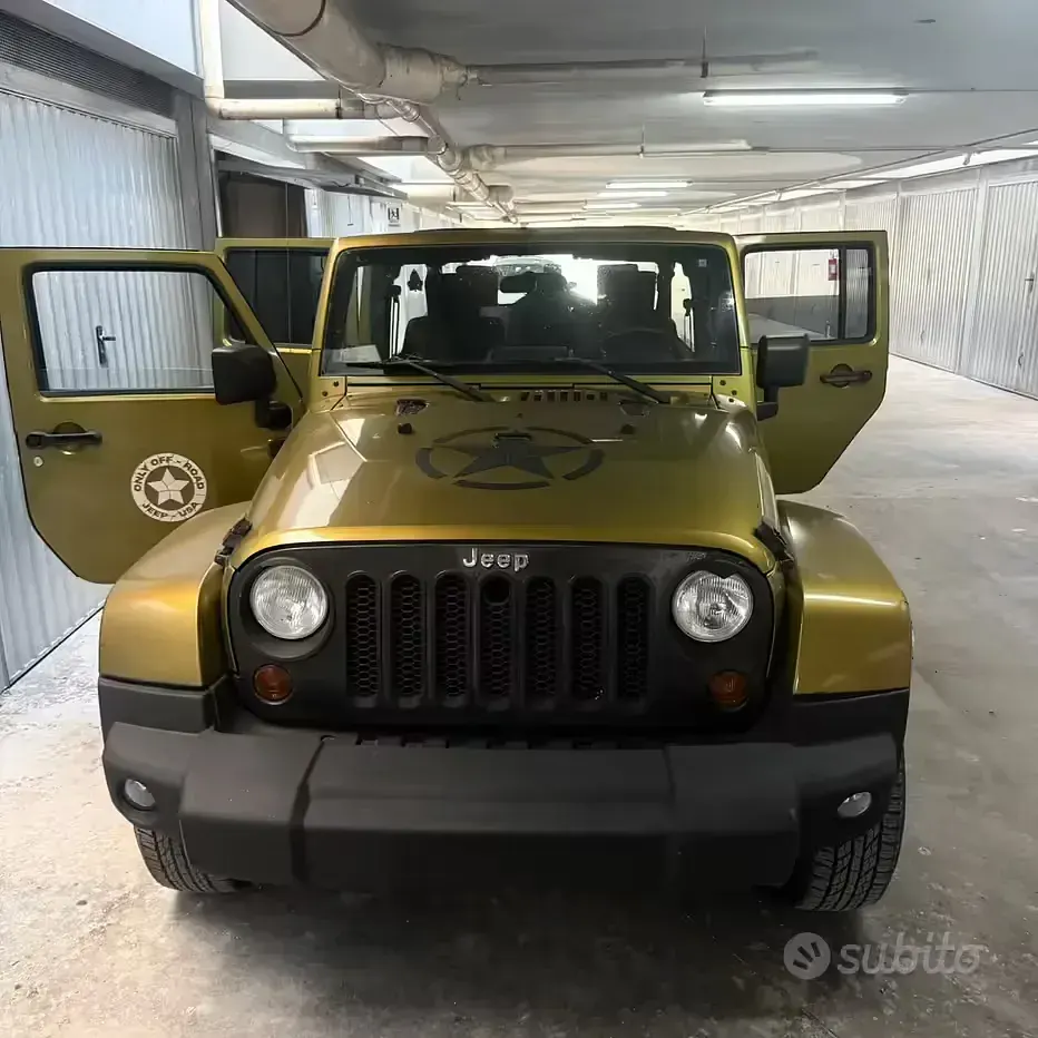 Usata Jeep Wrangler Sahara 177 CV (130 kW) 2008 SUV