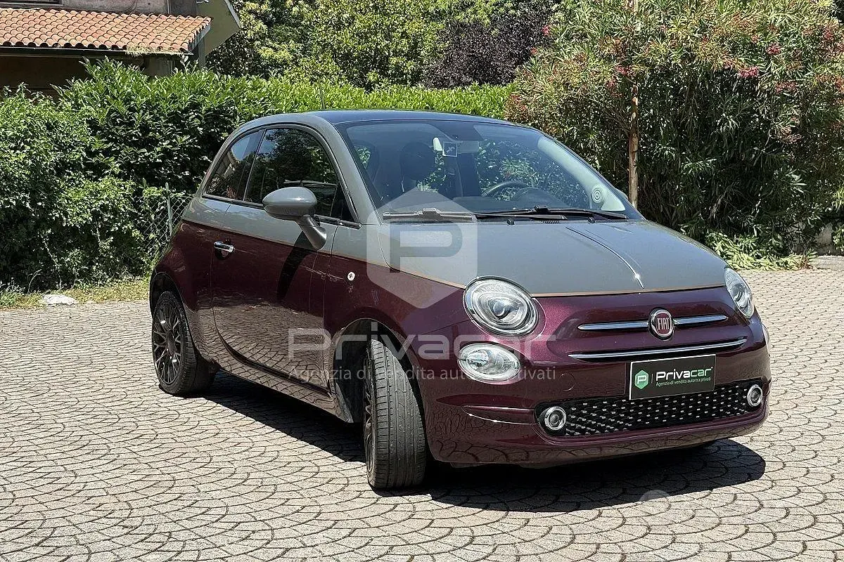 Usata Fiat 500 Collezione 69 CV (50 kW) 2019 Rosso Utilitaria