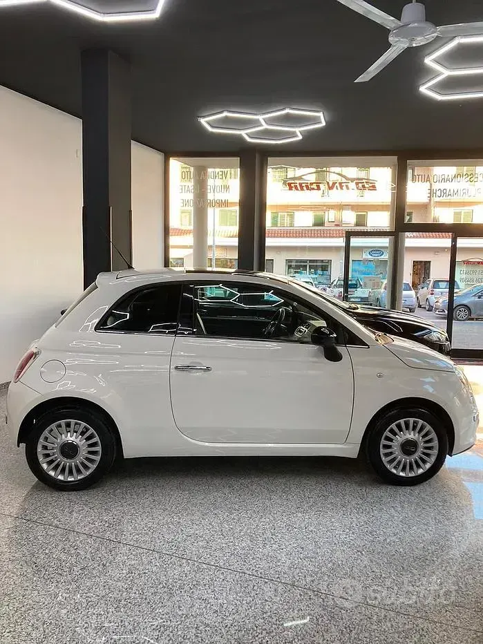 Usata Fiat 500 69 CV (50 kW) 2012 Bianco Berlina