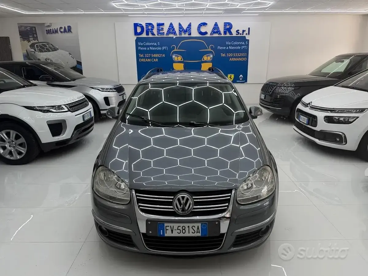 Usata VW Golf Plus 105 CV (77 kW) 2007 Grigio Monovolume