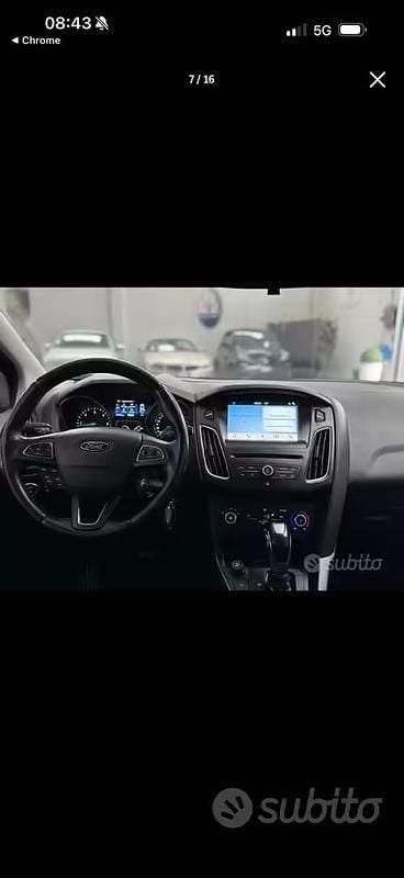 Usata Ford Focus 120 CV (88 kW) 2018 Grigio Station wagon