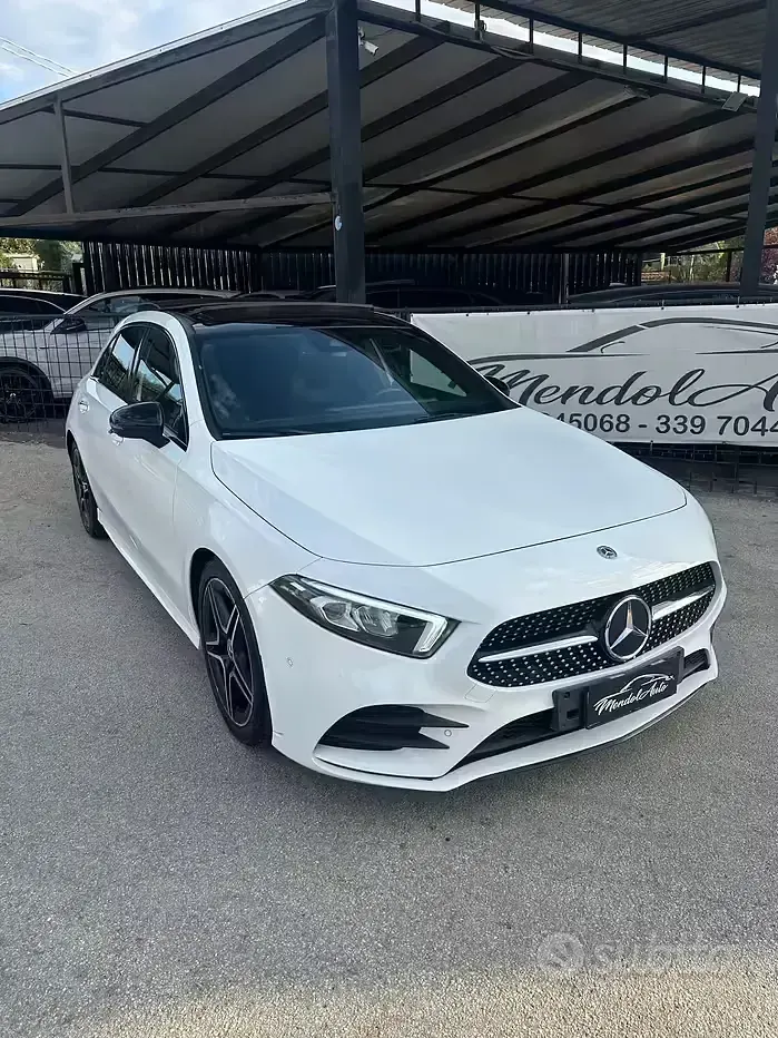 Usata Mercedes A180 Premium 116 CV (85 kW) 2020 Bianco Berlina