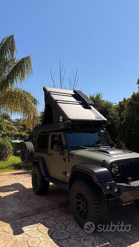Usata Jeep Wrangler 2014 Verde SUV