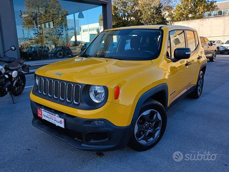 Usata Jeep Renegade Sport 120 CV (88 kW) 2017 Giallo SUV