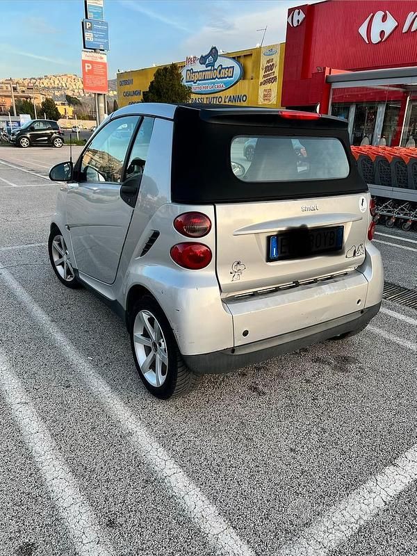 Usata Smart ForTwo Cabrio 64 CV (47 kW) 2017 Grigio Cabrio