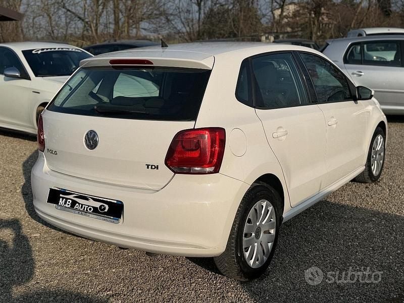 Usata VW Polo 74 CV (54 kW) 2012 Bianco Utilitaria