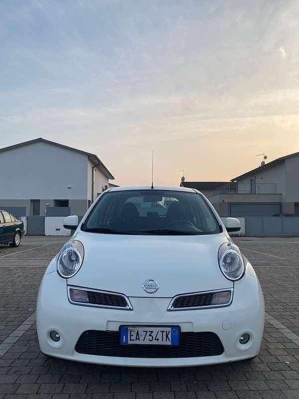 Usata Nissan Micra N-TEC 80 CV (58 kW) 2010 Bianco Utilitaria