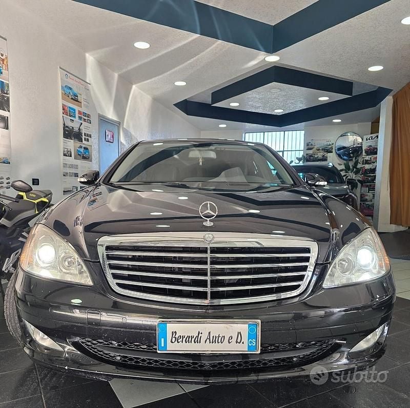 Usata Mercedes S280 Avantgarde 235 CV (172 kW) 2007 Nero Berlina