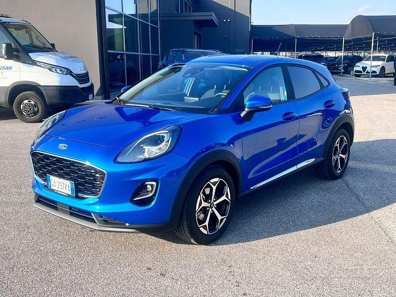 Usata Ford Puma S 125 CV (91 kW) 2020 Blu SUV