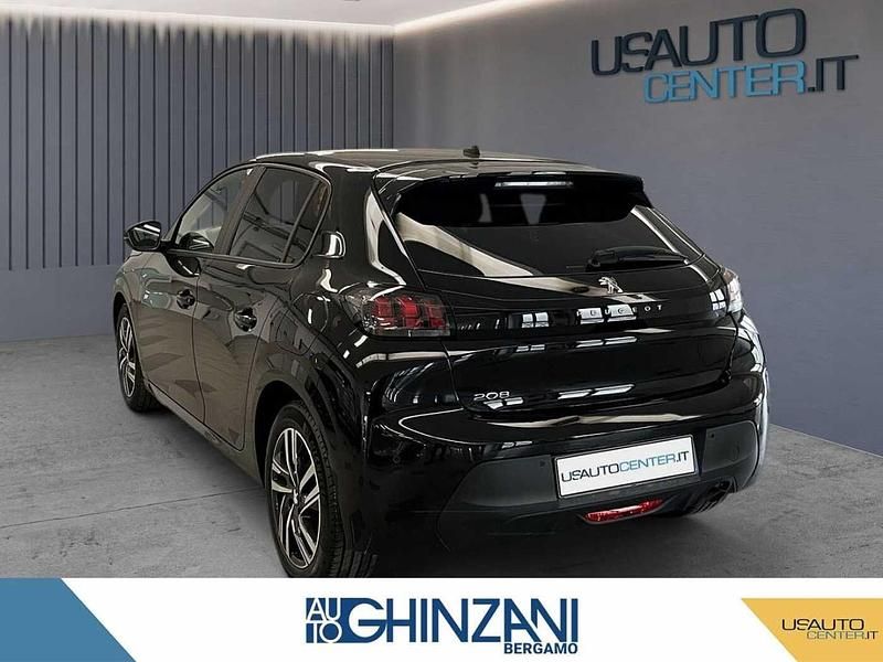 Usata Peugeot 208 Active 75 CV (55 kW) 2023 Nero Utilitaria