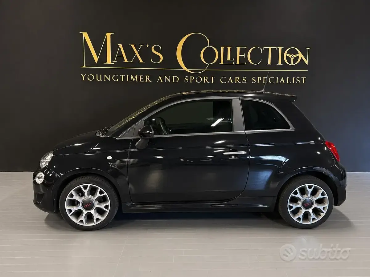 Usata Fiat 500S Sport 69 CV (50 kW) 2019 Nero Berlina