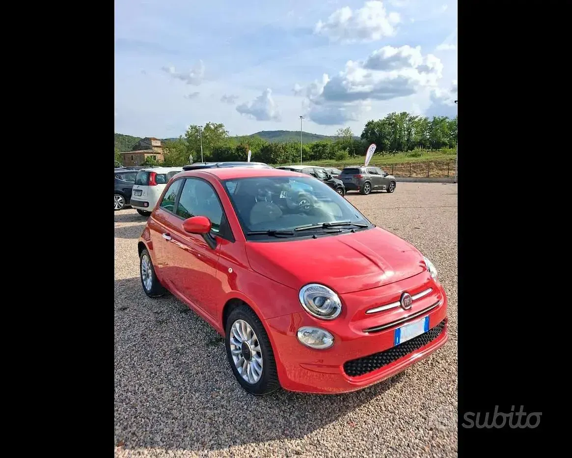 Usata Fiat 500 69 CV (50 kW) 2023 Rosso Berlina