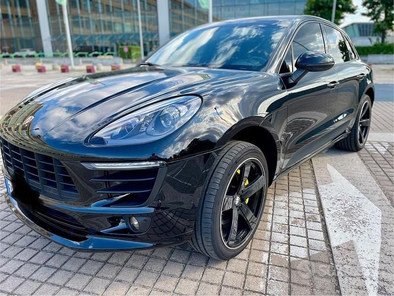 Usata Porsche Macan S 340 CV (250 kW) 2014 Nero SUV