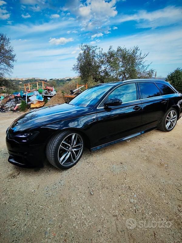 Usata Audi A6 S-Line 190 CV (139 kW) 2018 Nero Station wagon