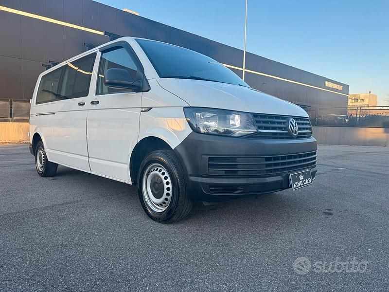 Usata VW Transporter 102 CV (75 kW) 2018 Bianco Furgone