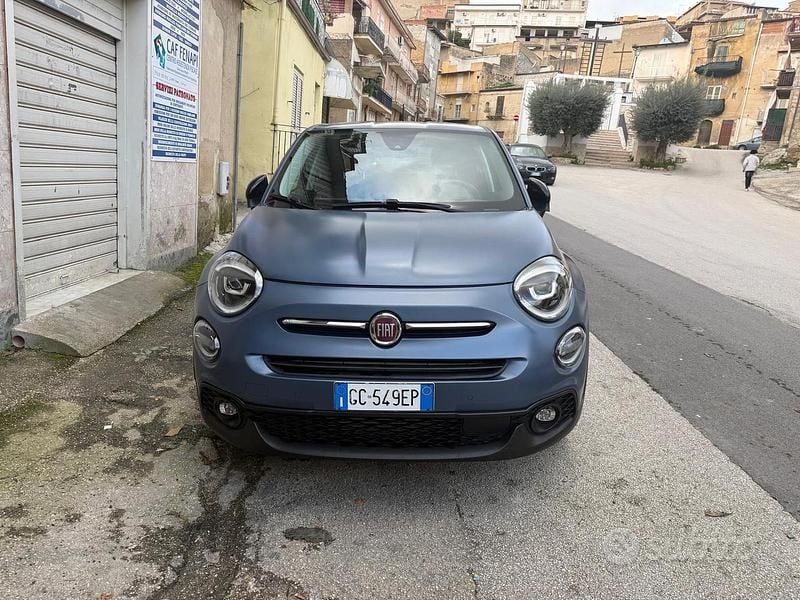 Usata Fiat 500X Lounge 120 CV (88 kW) 2020 Blu SUV