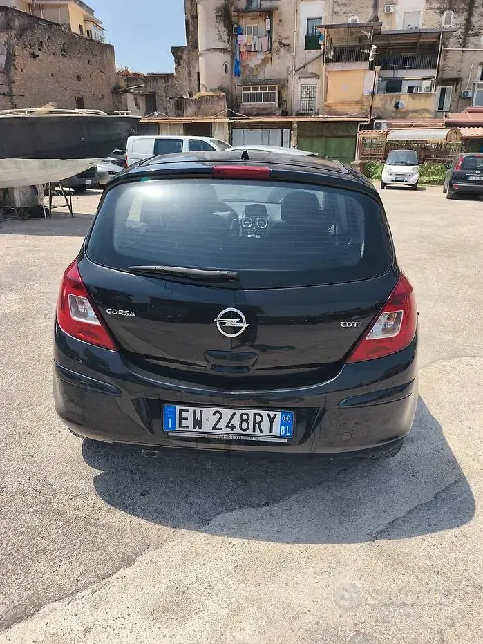 Usata Opel Corsa 95 CV (69 kW) 2014 Nero Utilitaria