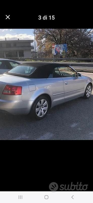 Usata Audi Cabriolet 2003 Grigio Cabrio