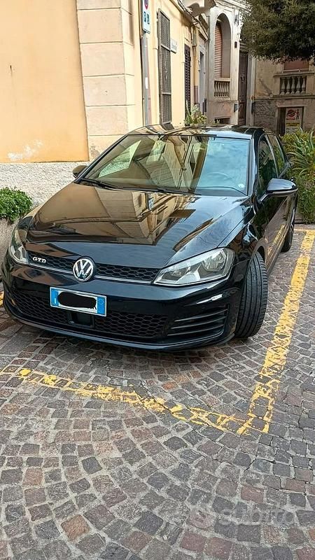 Usata VW Golf VII 184 CV (135 kW) 2017 Nero Berlina