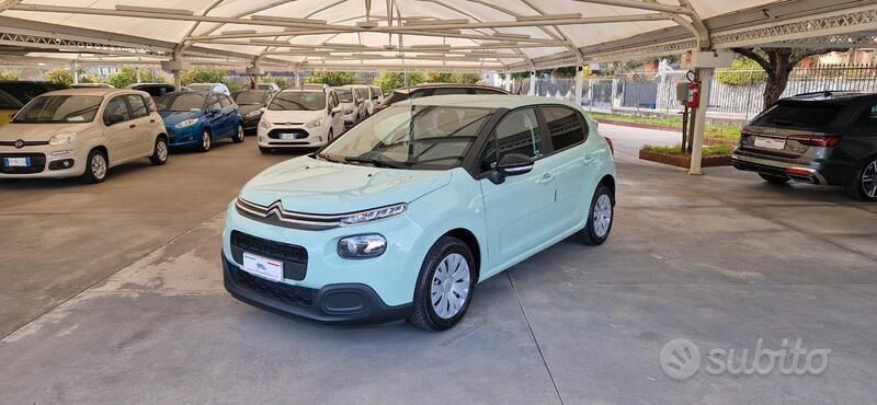 Usata Citroën C3 Shine 102 CV (75 kW) 2019 Verde Utilitaria