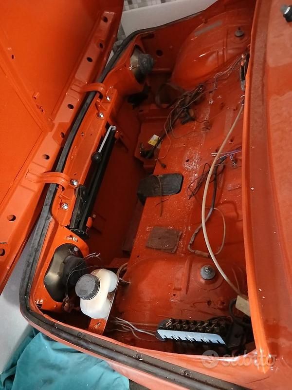 Usata Fiat 126 1970 Rosso Utilitaria