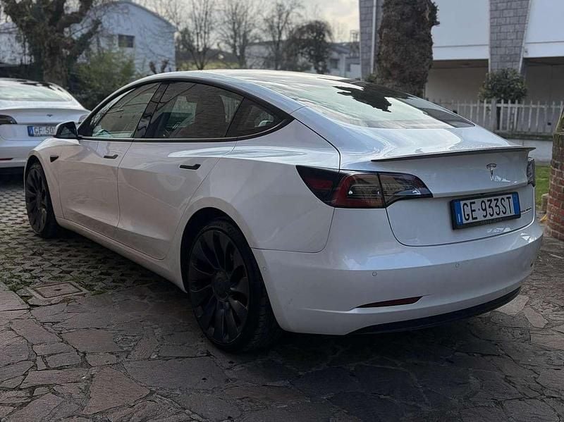 Usata Tesla Model 3 Performance 377 kW (513 CV) 2021 Bianco Berlina