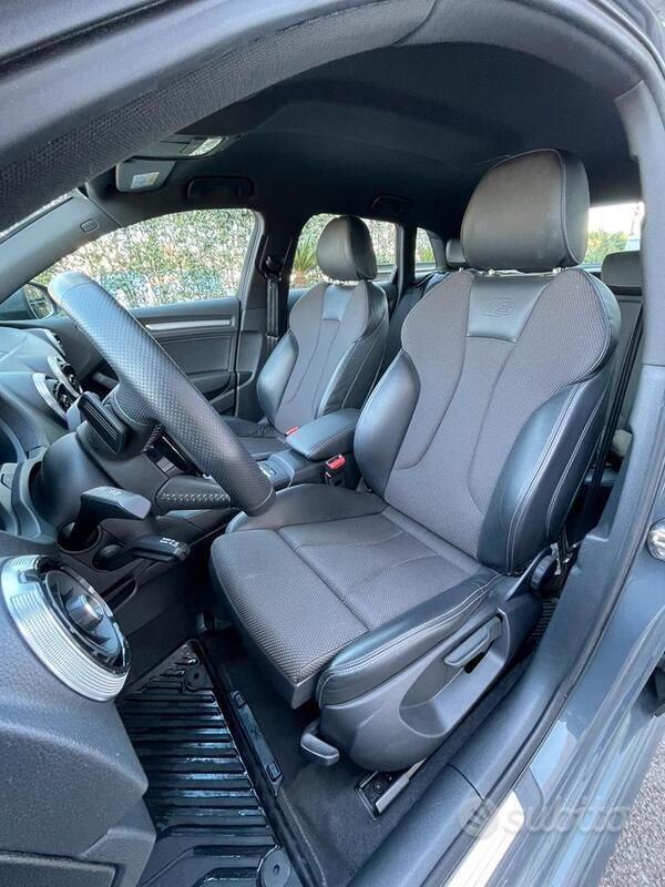 Usata Audi A3 Sport 184 CV (135 kW) 2018 Grigio Berlina