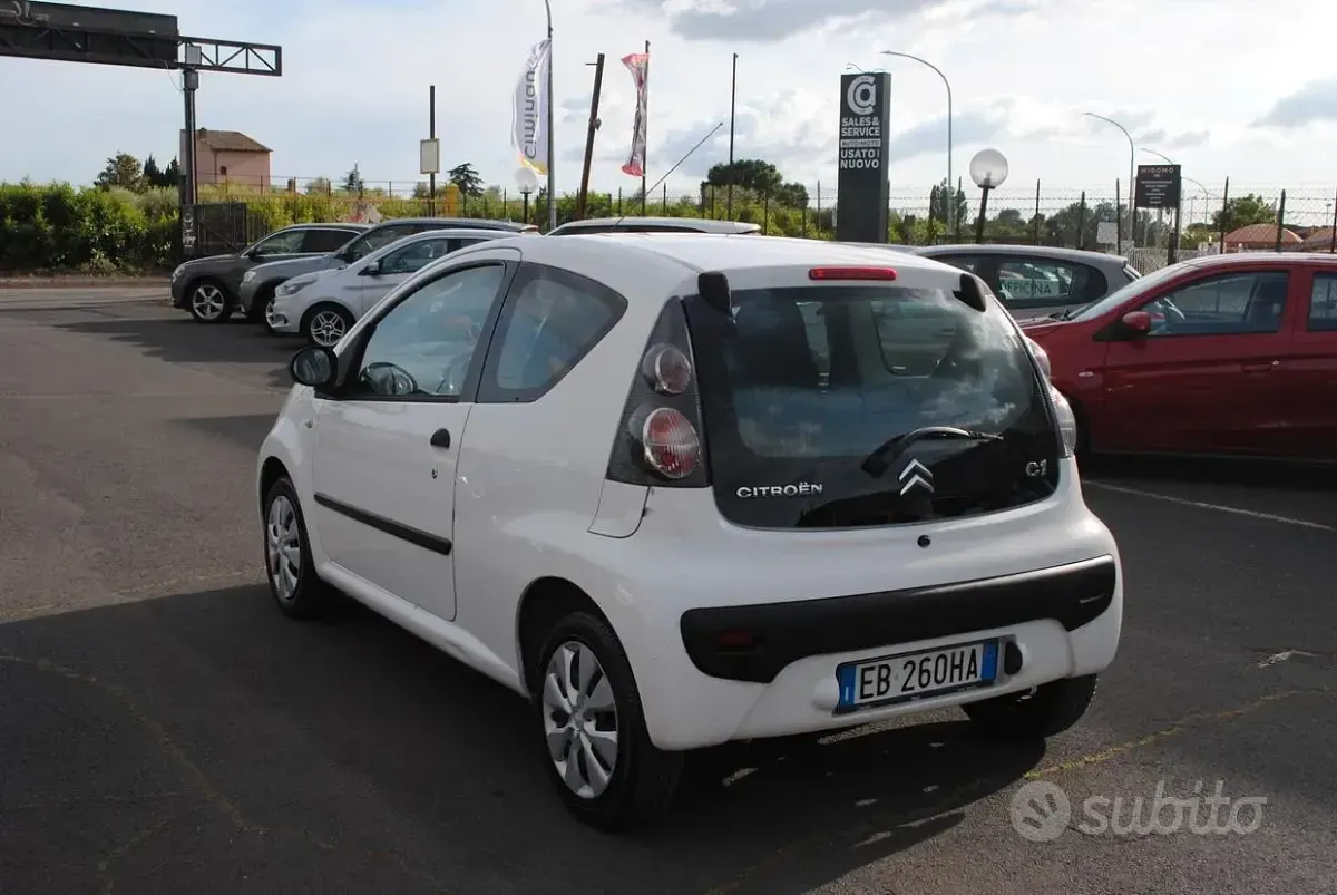 Usata Citroën C1 68 CV (50 kW) 2010 Bianco Utilitaria