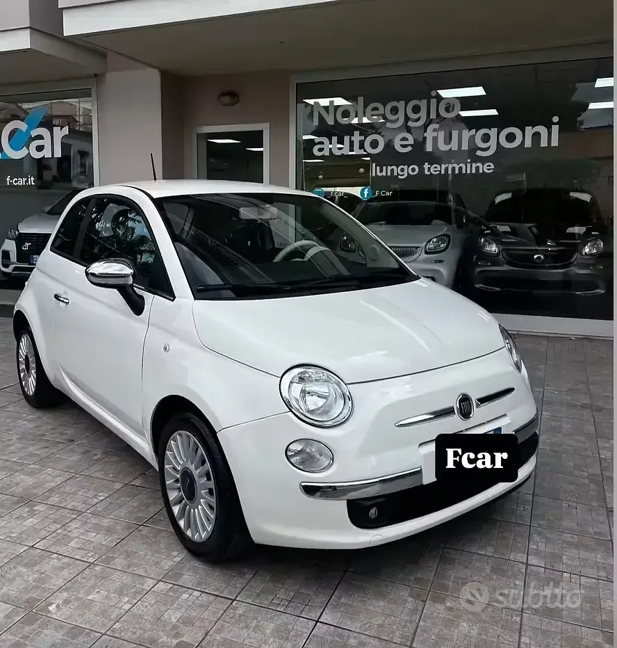 Usata Fiat 500 Pop Star 69 CV (50 kW) 2015 Bianco Utilitaria
