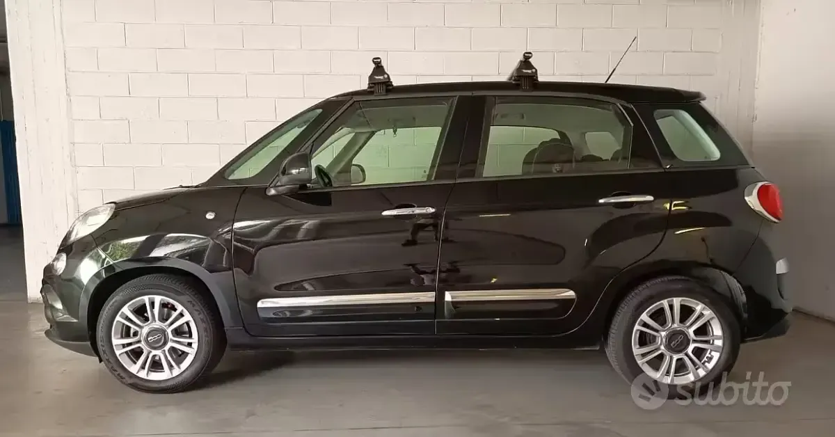 Usata Fiat 500L Pop Star 95 CV (69 kW) 2019 Nero Monovolume