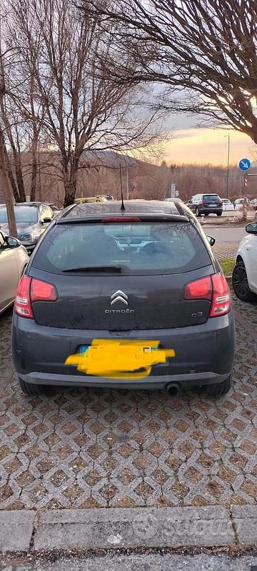 Usata Citroën C3 90 CV (66 kW) 2010 Nero Berlina