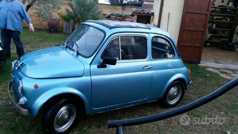 Usata Fiat 500 1960 Blu Utilitaria