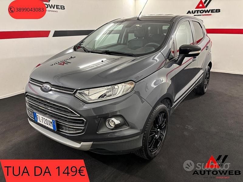 Usata Ford Ecosport Titanium 125 CV (91 kW) 2017 Grigio SUV