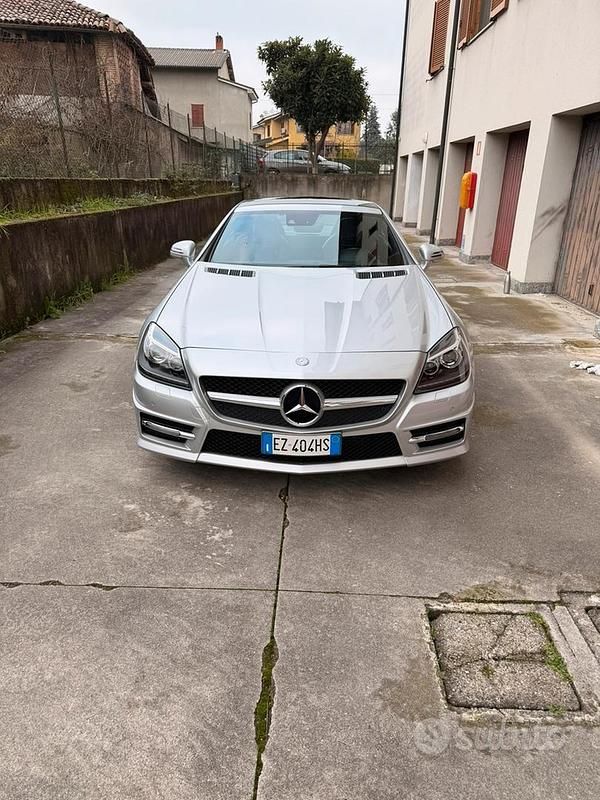 Usata Mercedes SLK200 Premium 2015 Grigio Cabrio