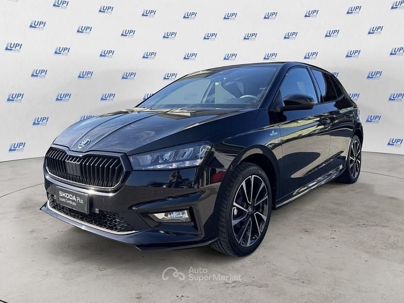 Nuova Skoda Fabia Monte Carlo 95 CV (69 kW) 2026 Nero Utilitaria