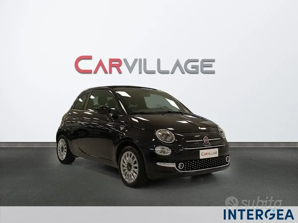 Usata Fiat 500C Dolcevita 69 CV (50 kW) 2024 Nero Cabrio