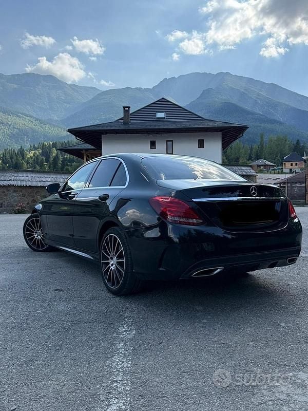Usata Mercedes C250 204 CV (150 kW) 2014 Nero Berlina