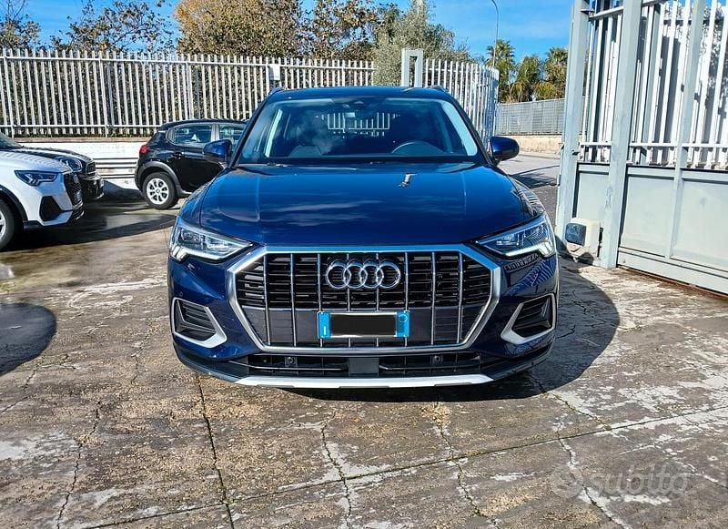 Usata Audi Q3 Advanced 149 CV (109 kW) 2024 Blu SUV