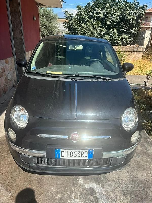 Usata Fiat 500 75 CV (55 kW) 2012 Nero Berlina