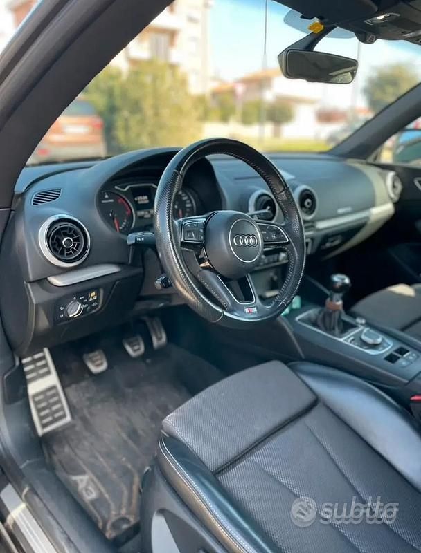 Usata Audi A3 Cabriolet 116 CV (85 kW) 2018 Nero Cabrio