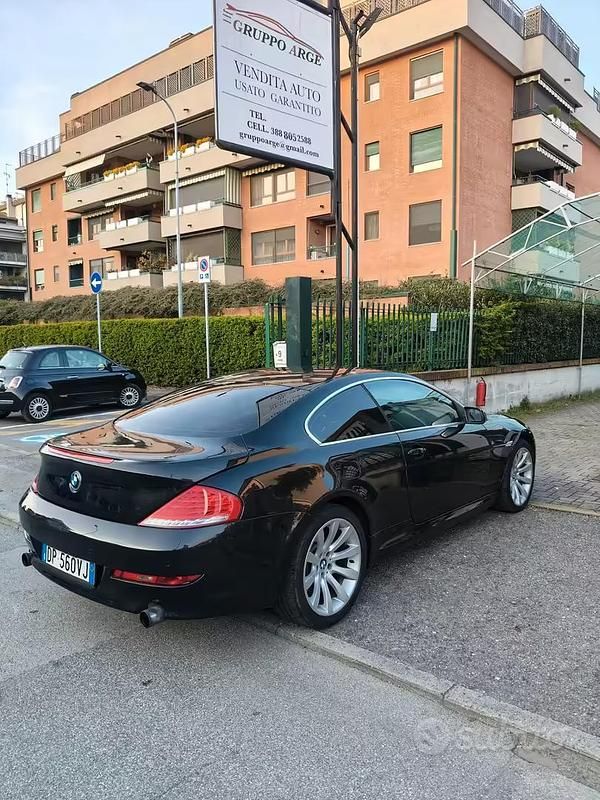 Usata BMW 630 272 CV (200 kW) 2008 Nero Coupé
