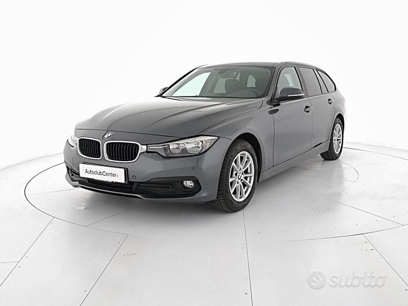 Usata BMW 316 Advantage 116 CV (85 kW) 2015 Grigio Station wagon